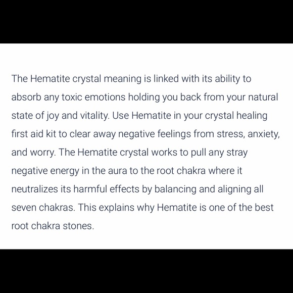 Hematite Heart Necklace - Picture 12 of 16